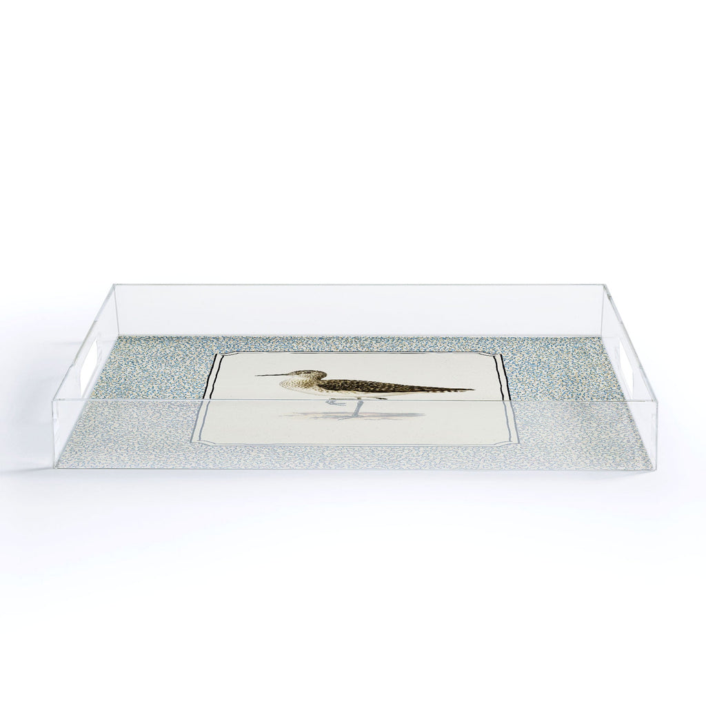Oh Fine! Art Balancing Sandpiper Acrylic Tray