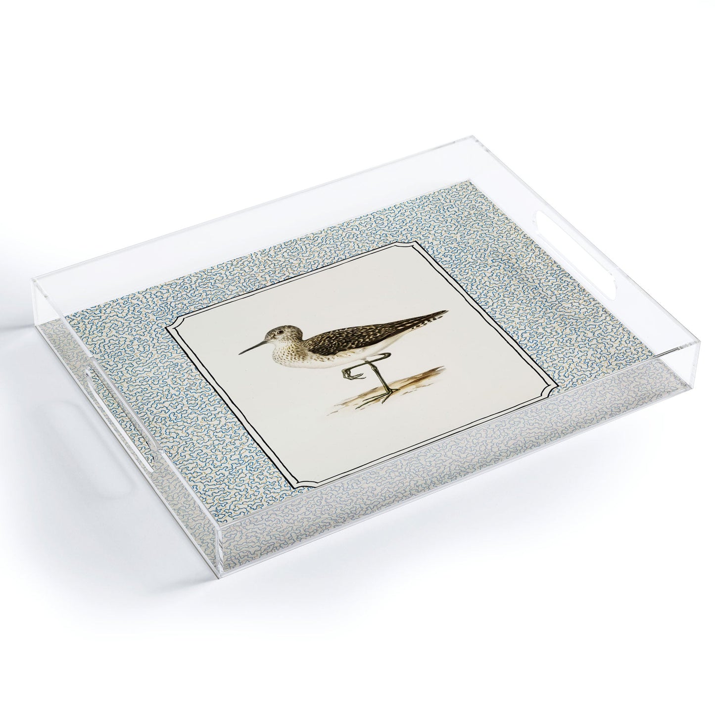 Oh Fine! Art Balancing Sandpiper Acrylic Tray
