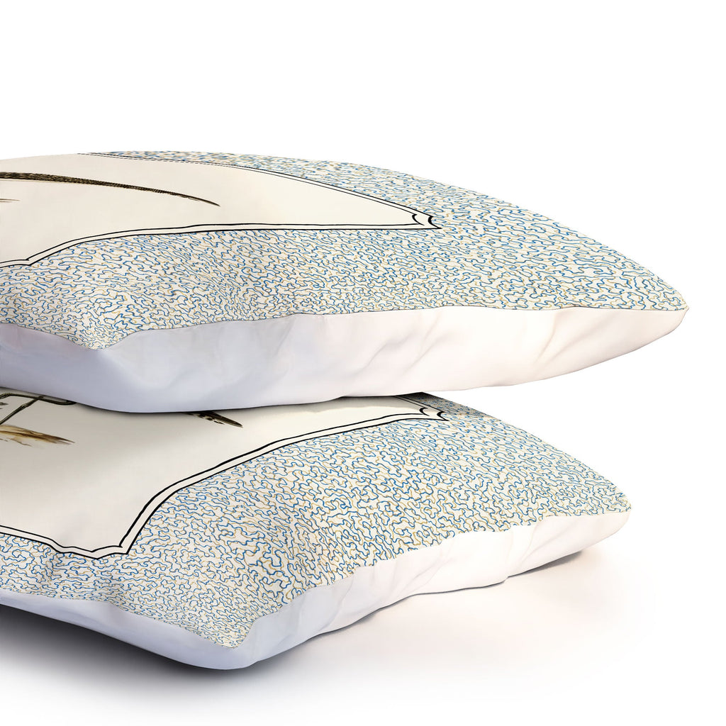 Oh Fine! Art Balancing Sandpiper Pillow Shams