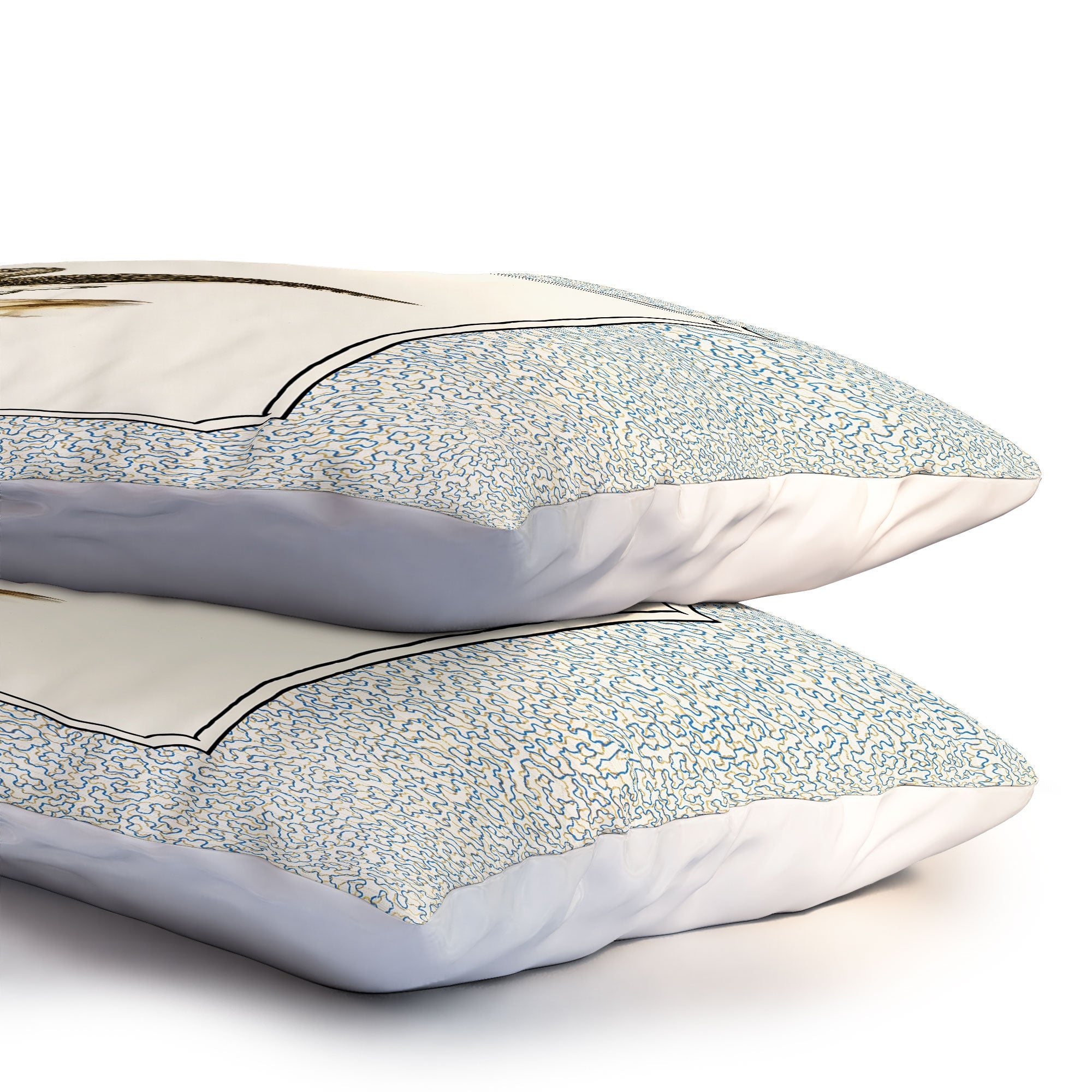 Oh Fine! Art Balancing Sandpiper Pillow Shams
