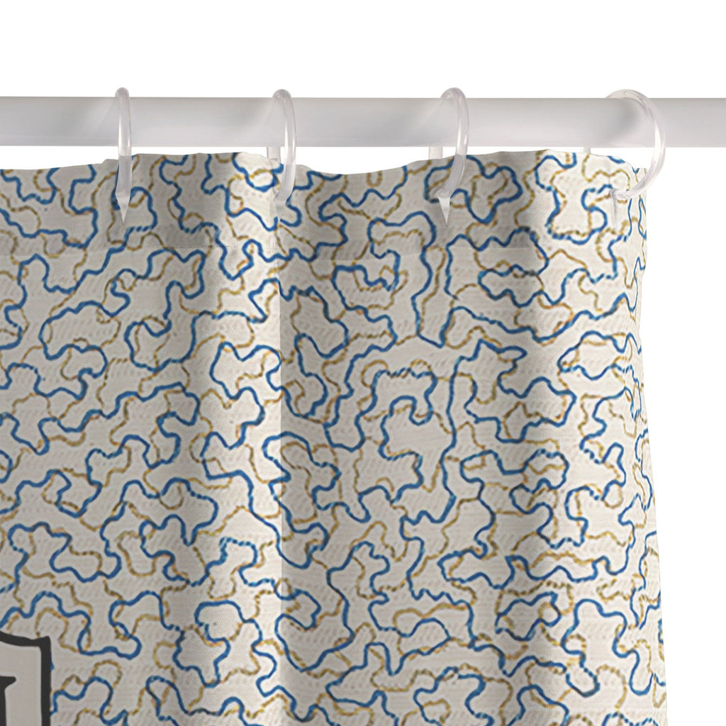 Oh Fine! Art Balancing Sandpiper Shower Curtain