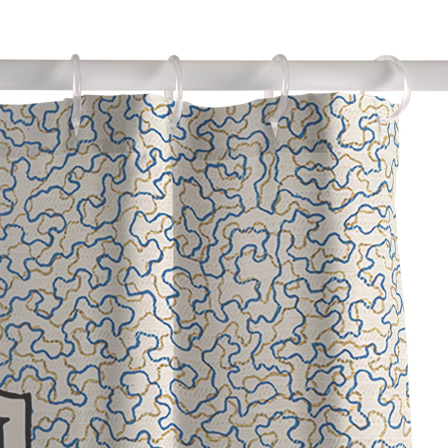 Oh Fine! Art Balancing Sandpiper Shower Curtain
