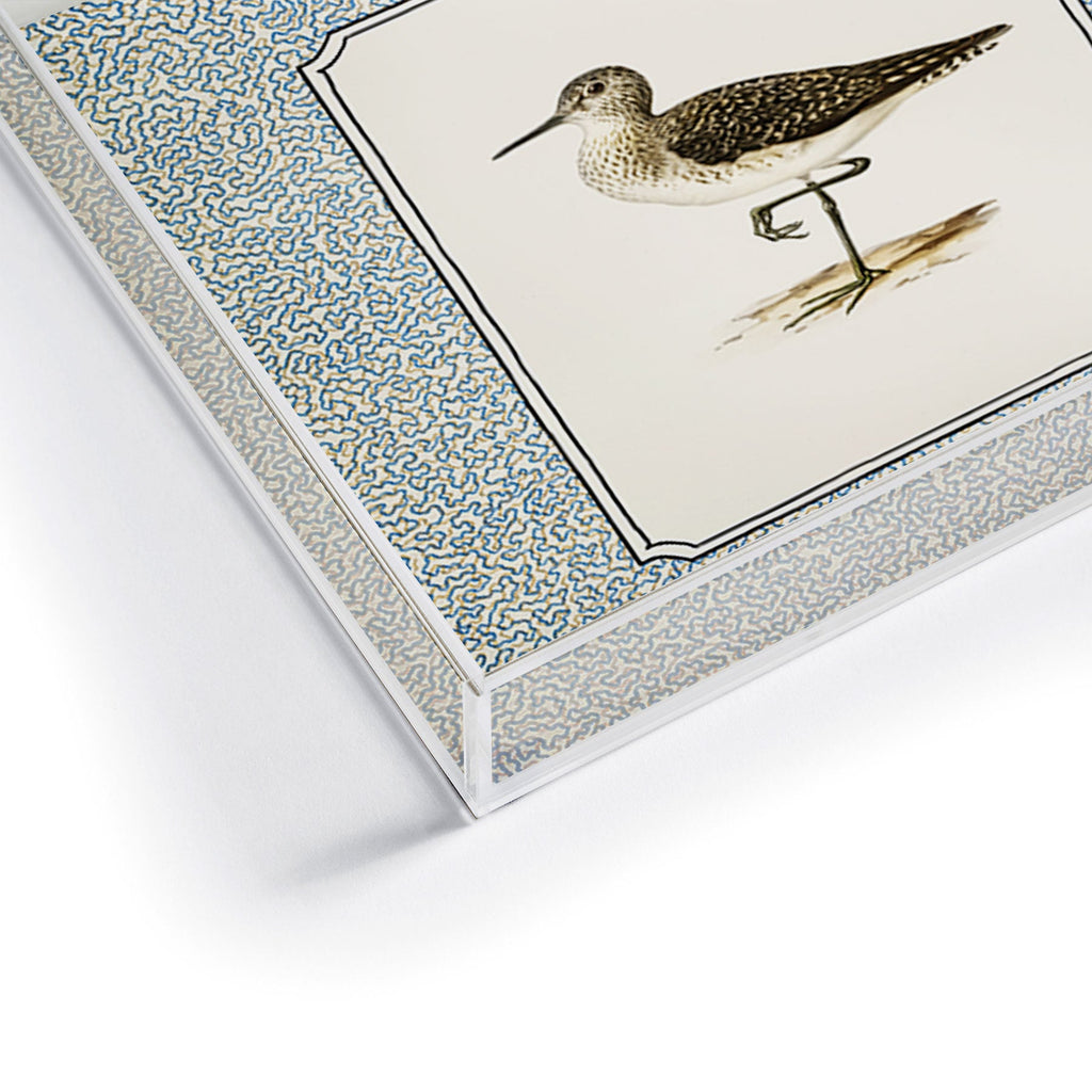 Oh Fine! Art Balancing Sandpiper Acrylic Tray