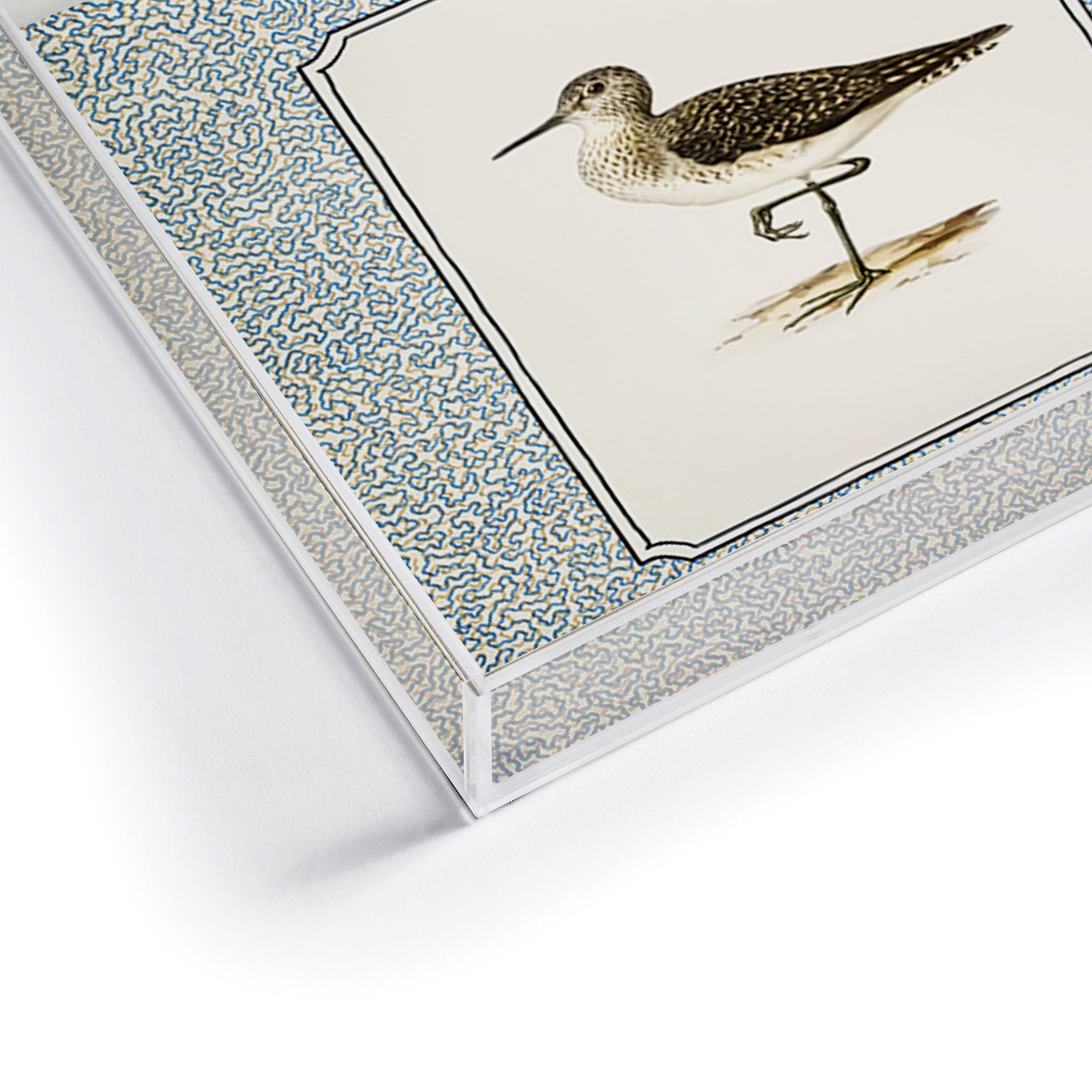Oh Fine! Art Balancing Sandpiper Acrylic Tray