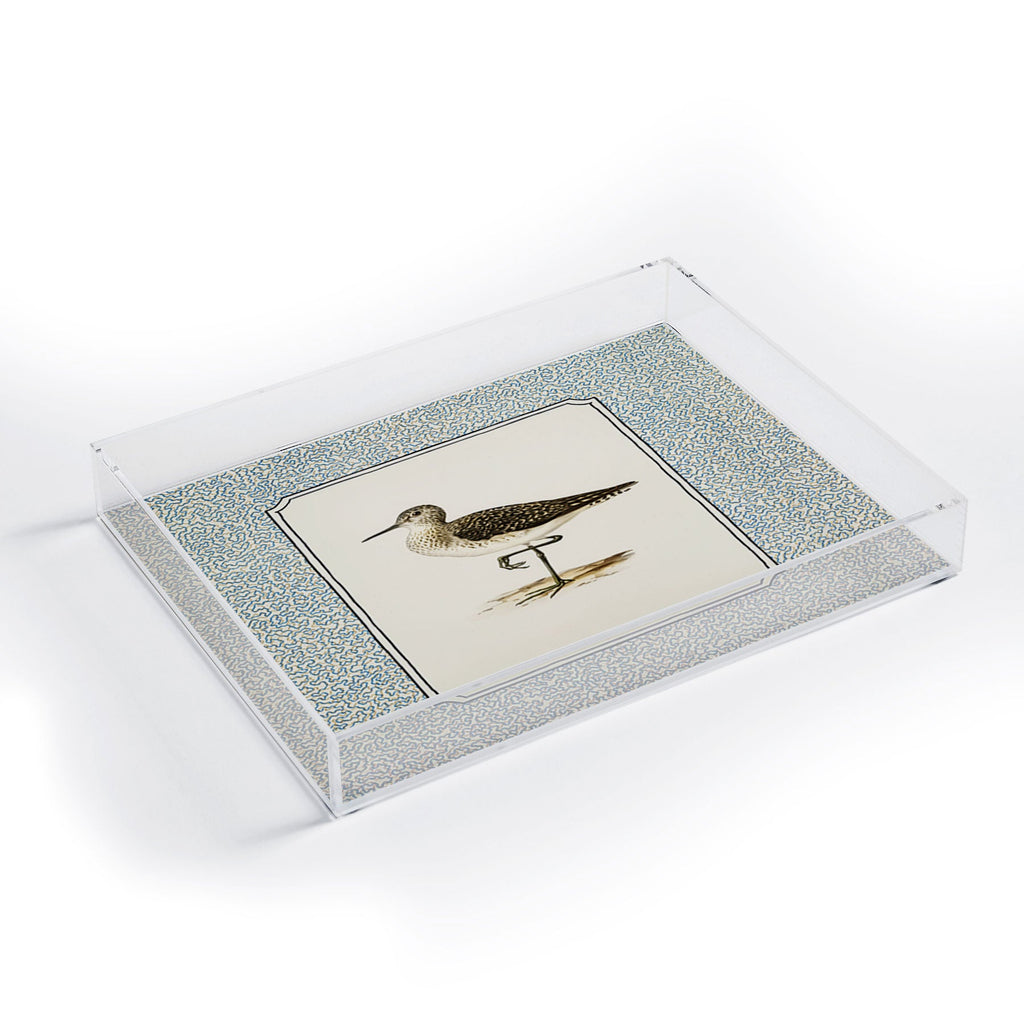 Oh Fine! Art Balancing Sandpiper Acrylic Tray