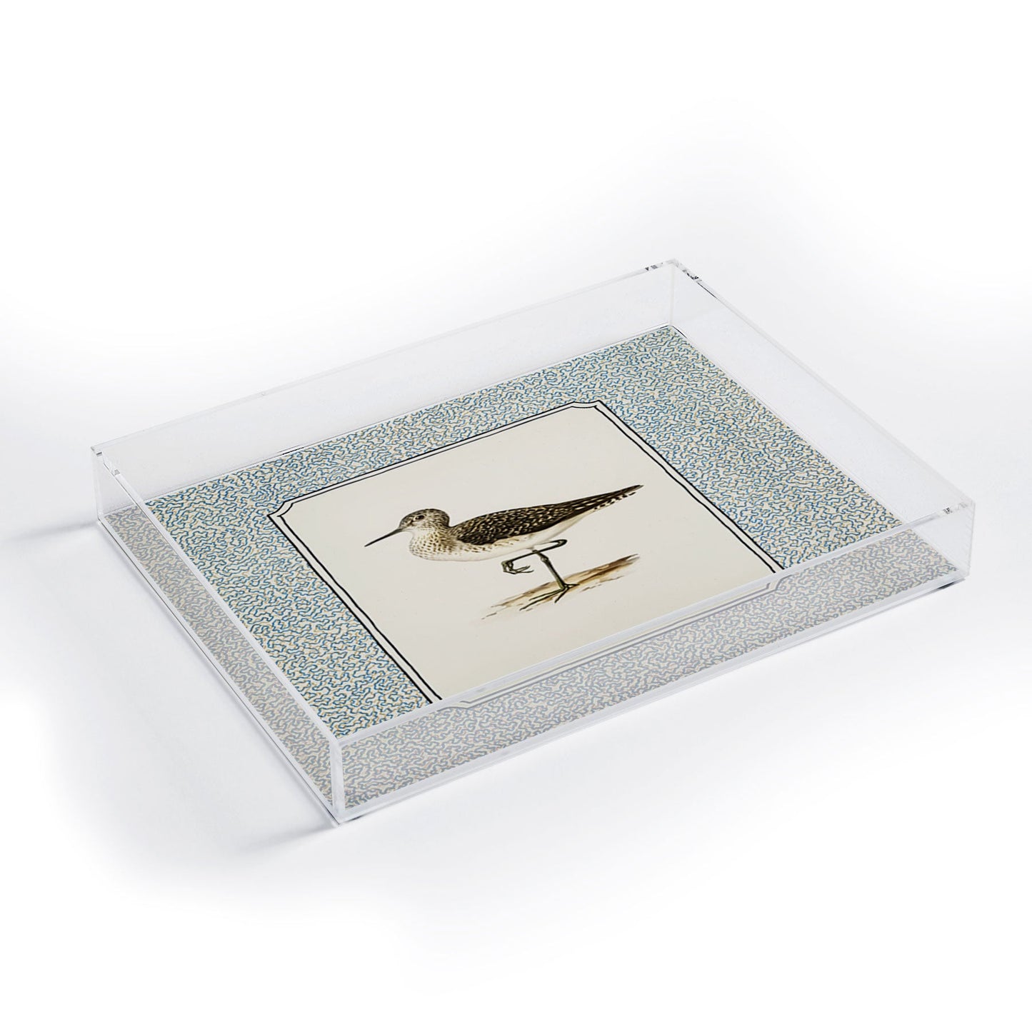 Oh Fine! Art Balancing Sandpiper Acrylic Tray