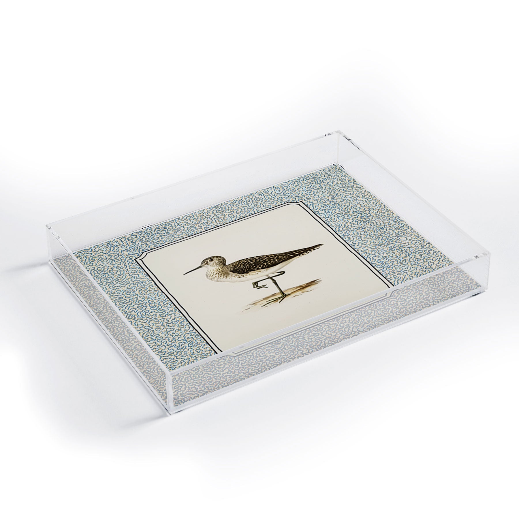 Oh Fine! Art Balancing Sandpiper Acrylic Tray
