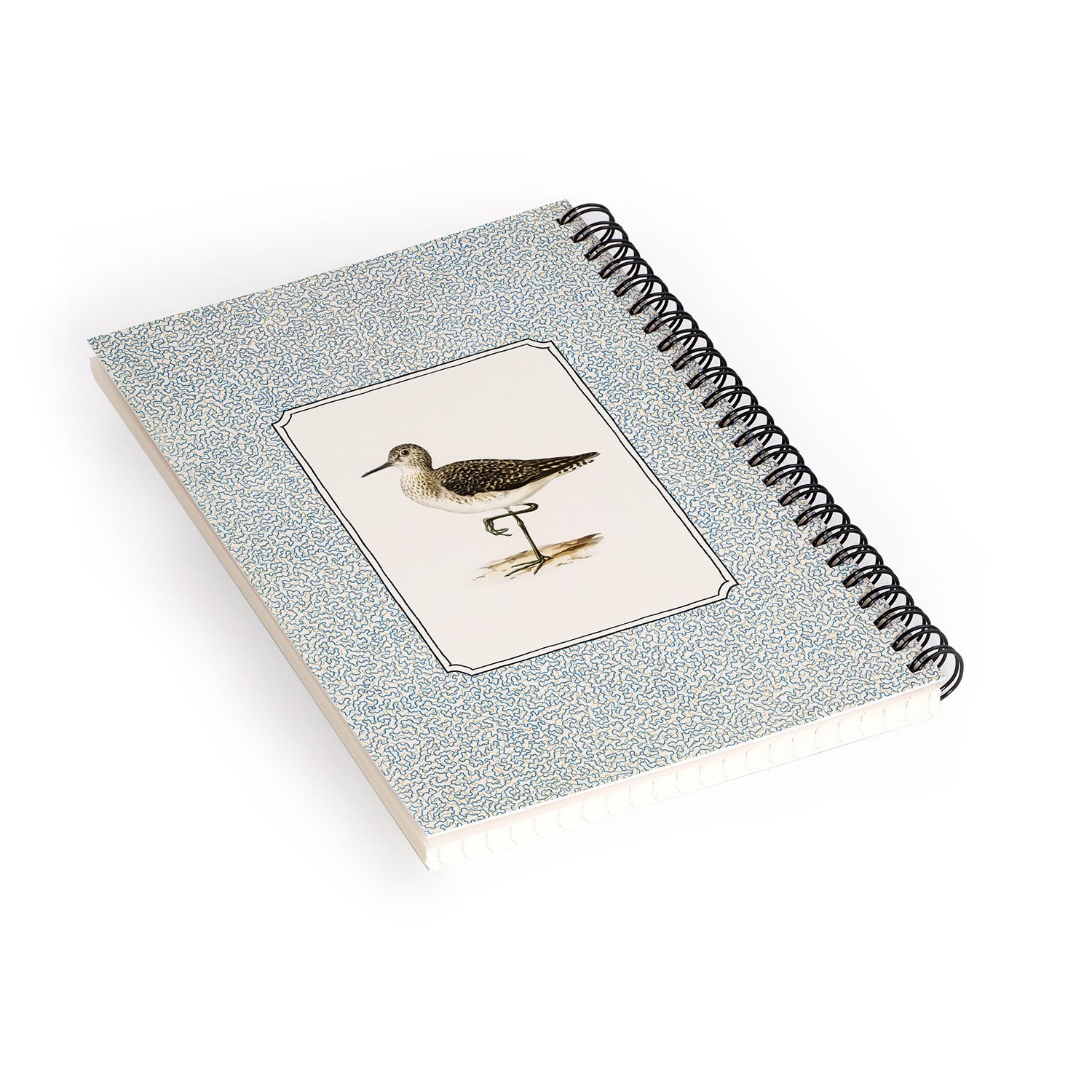 Oh Fine! Art Balancing Sandpiper Spiral Notebook