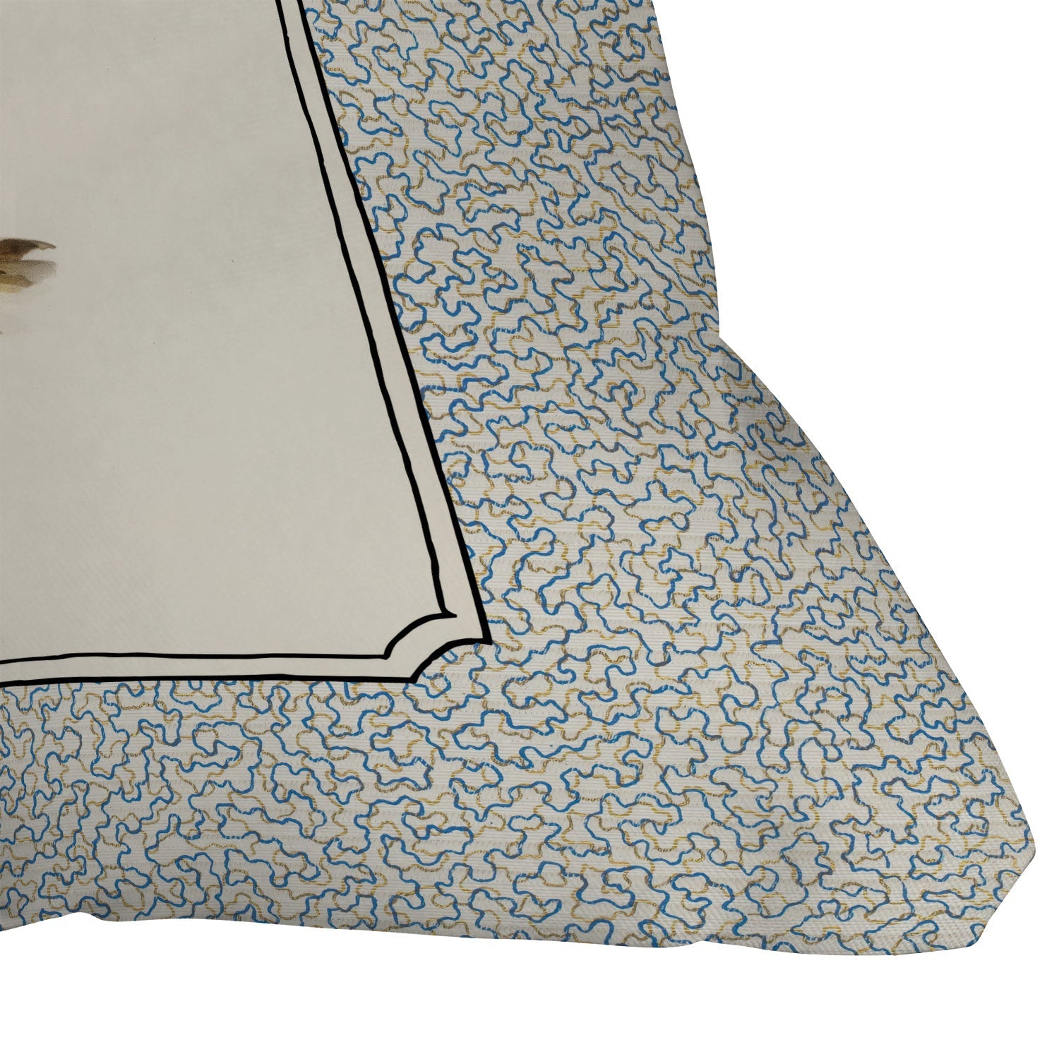 Oh Fine! Art Balancing Sandpiper Outdoor Throw Pillow