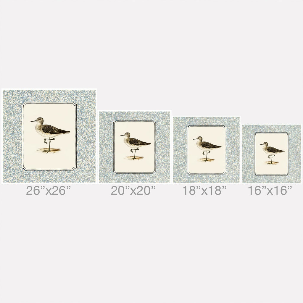 Oh Fine! Art Balancing Sandpiper Throw Pillow