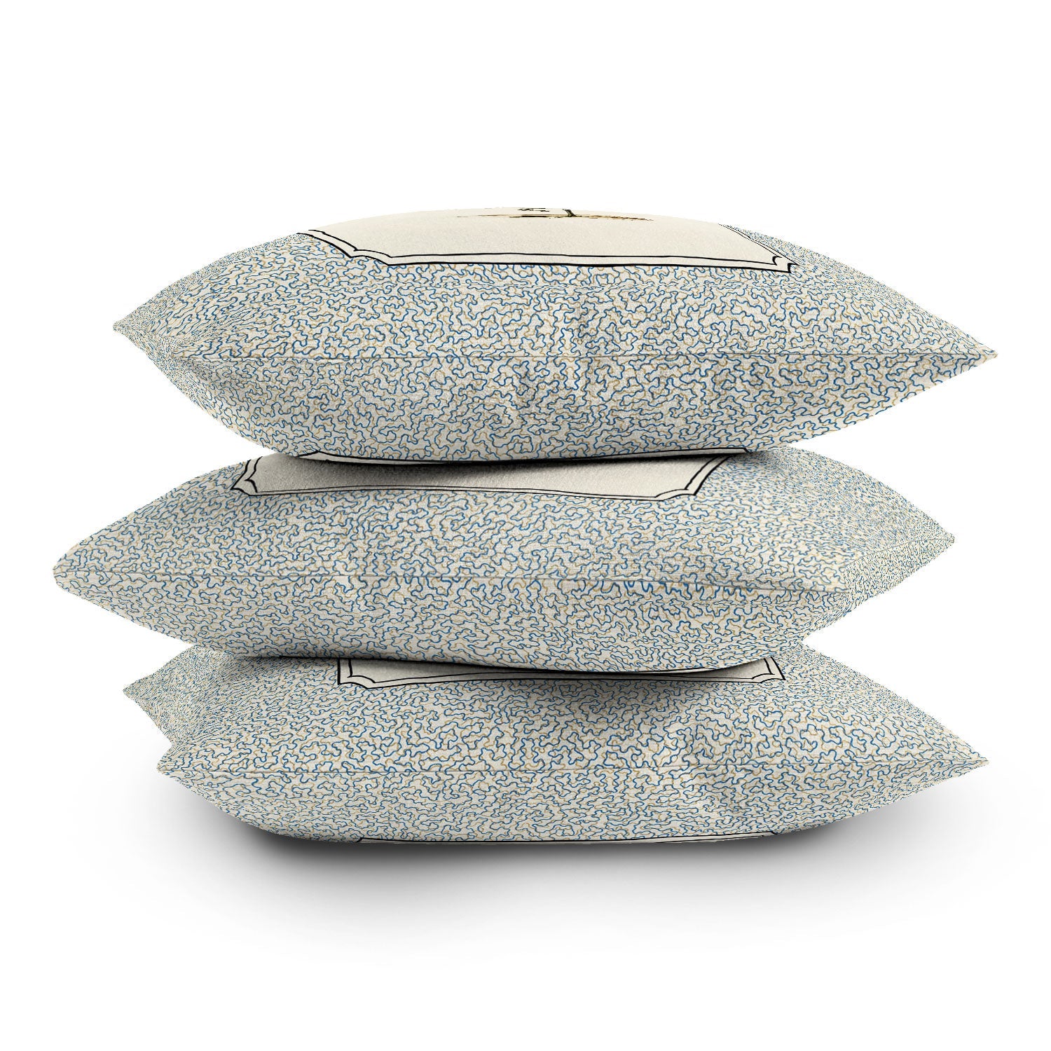Oh Fine! Art Balancing Sandpiper Outdoor Throw Pillow