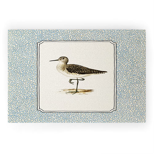 Oh Fine! Art Balancing Sandpiper Welcome Mat