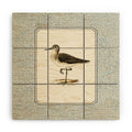 Oh Fine! Art Balancing Sandpiper Wood Wall Mural