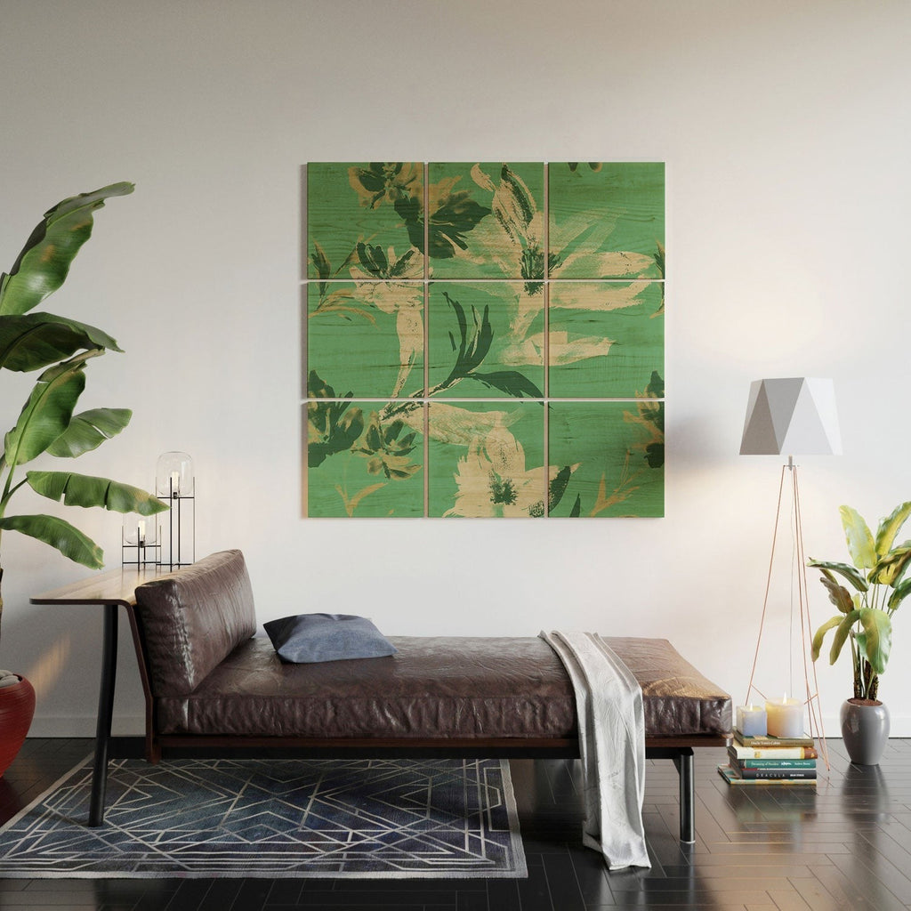 Gabriela Fuente Emma Green Wood Wall Mural