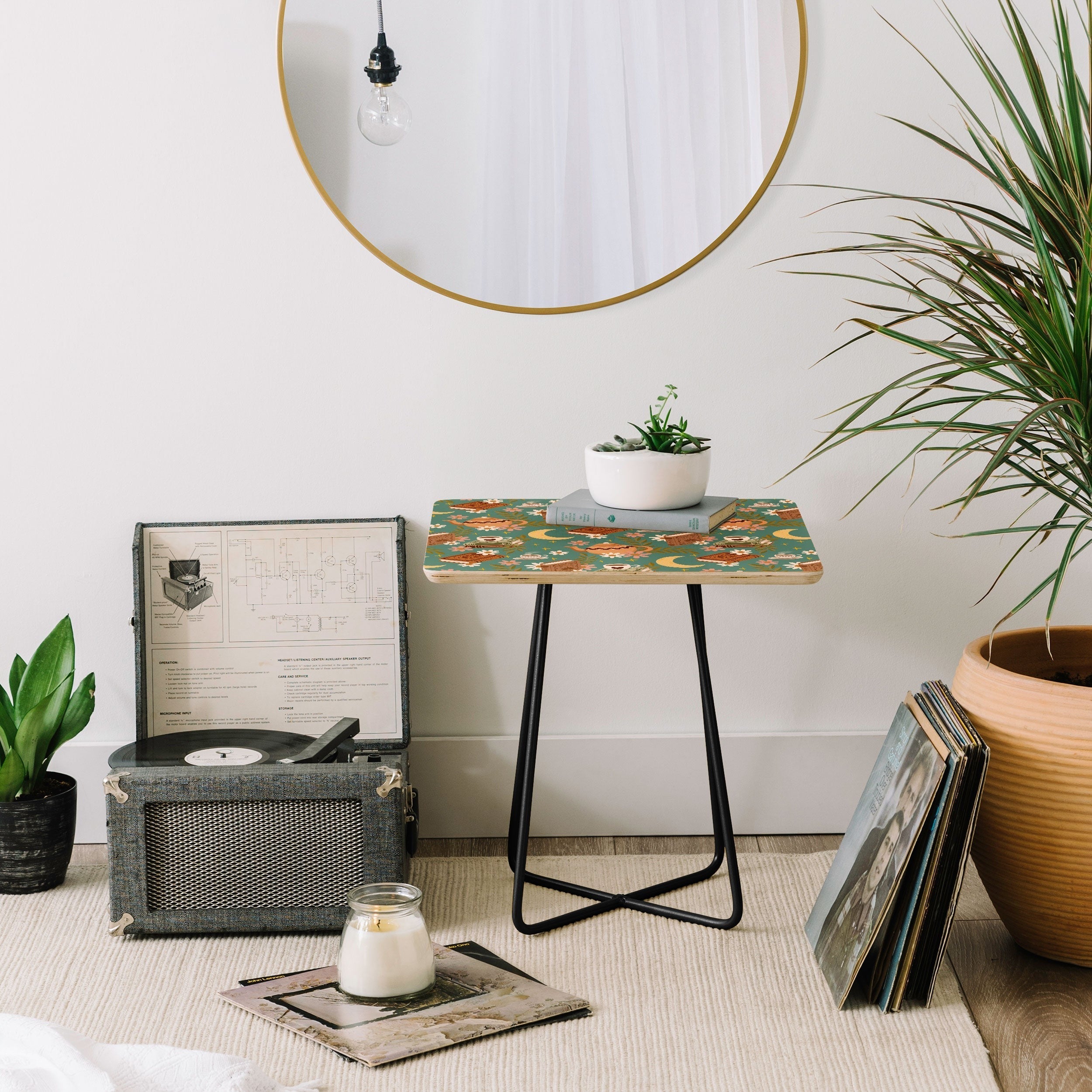 Avenie Moonlit Reading Nook I Side Table