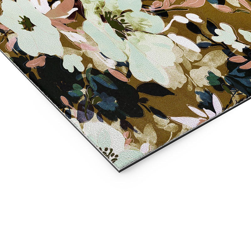 Marta Barragan Camarasa Romantic Floral Fusion Welcome Mat