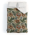 Marta Barragan Camarasa Retro Jungle Garden Duvet Cover