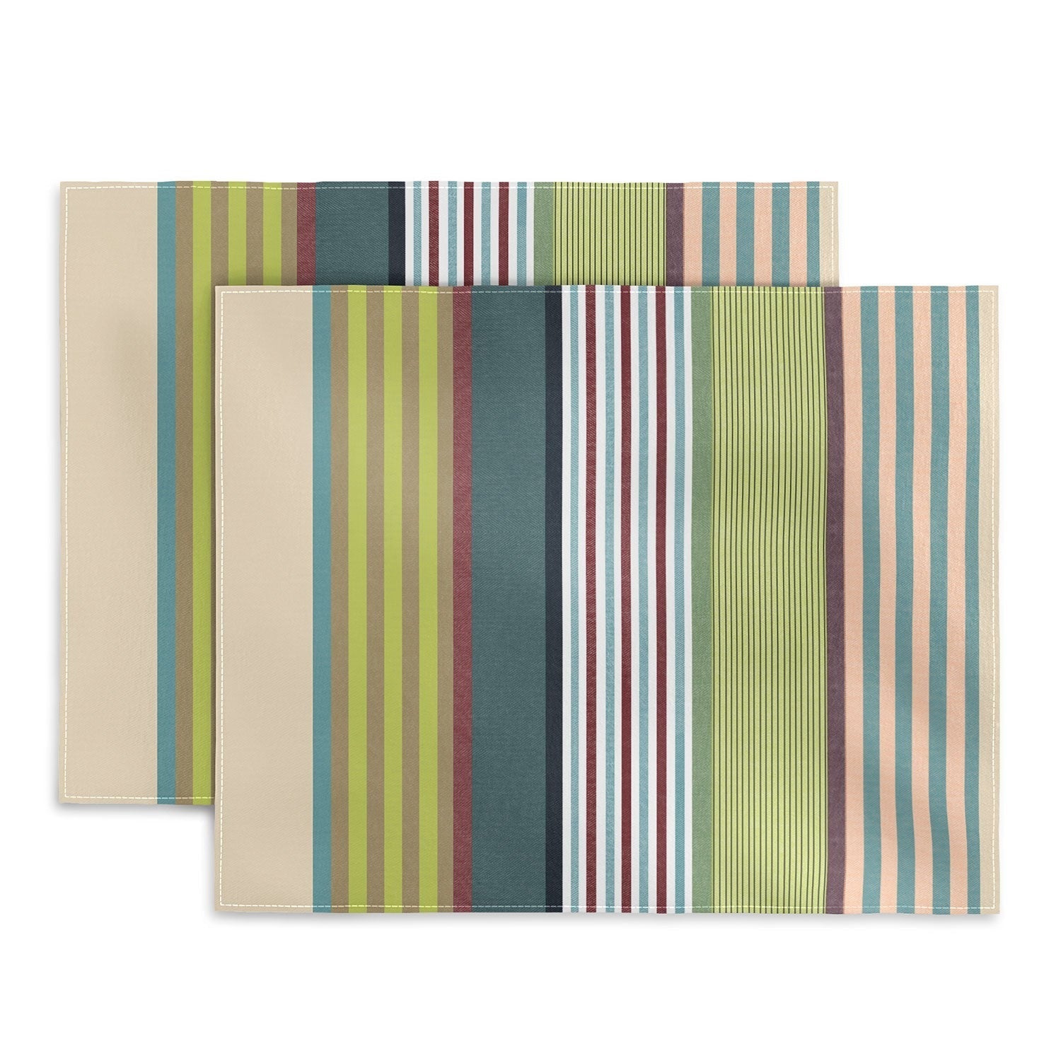 Marta Barragan Camarasa Colorful Stripe Delight Placemat