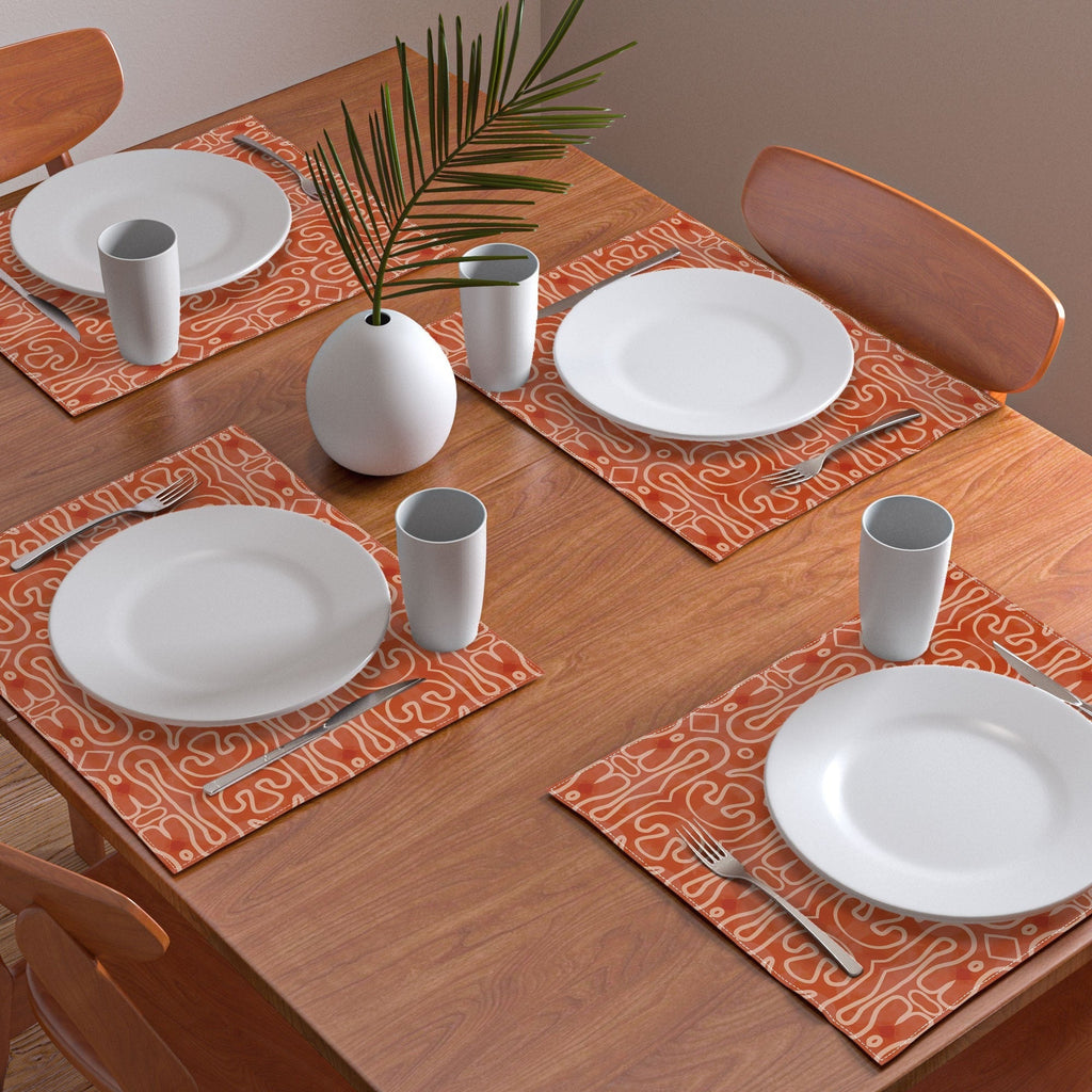 Mirimo Venexiana Burnt Orange Placemat