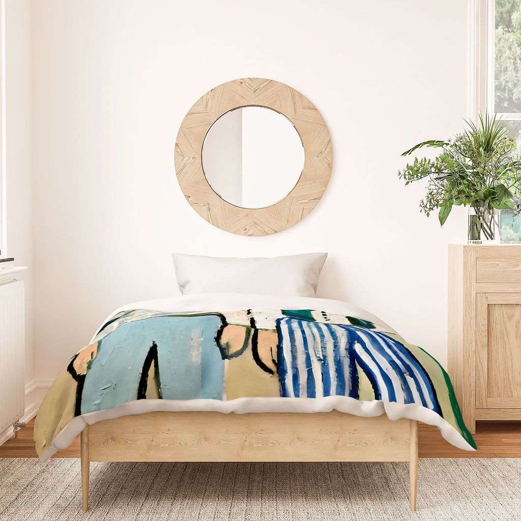 83 Oranges Side By Side Cowboy Edition Duvet Cover
