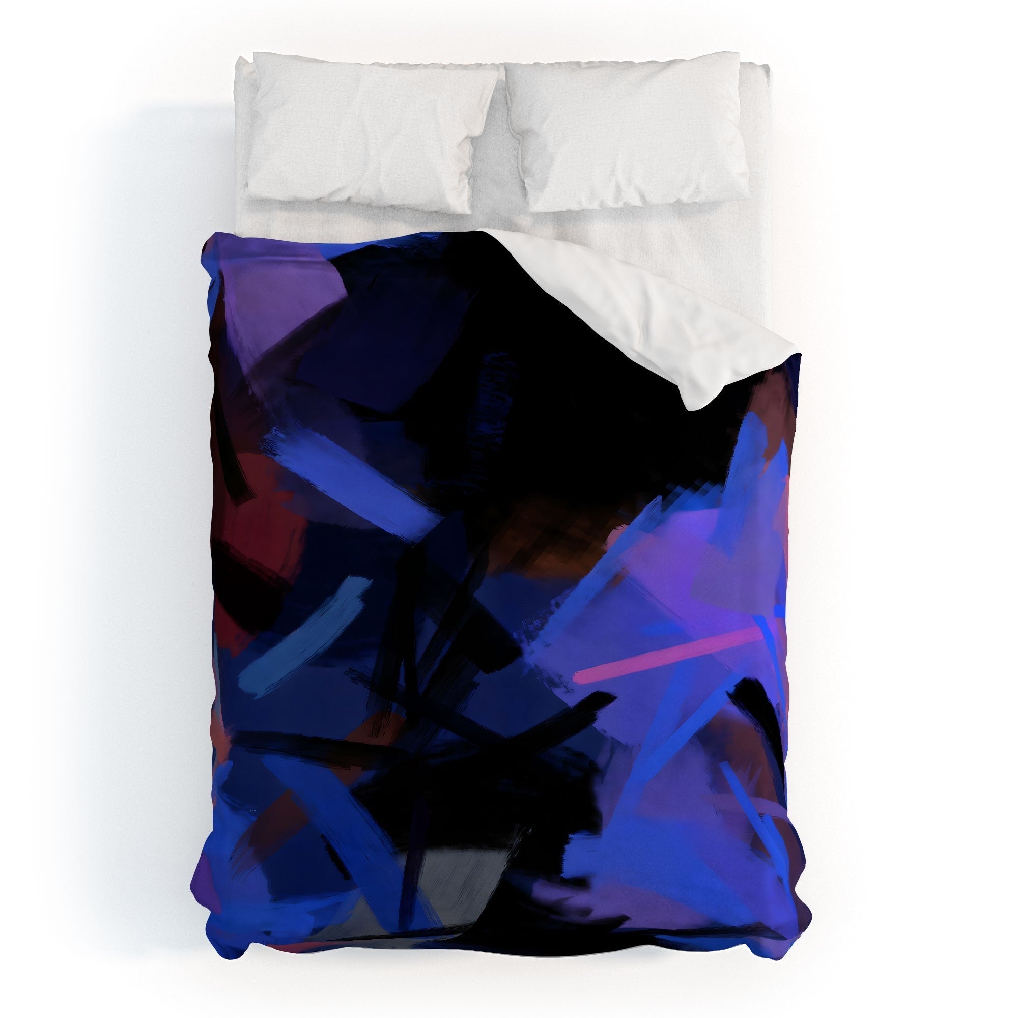 83 Oranges Midnight Sparks Duvet Cover