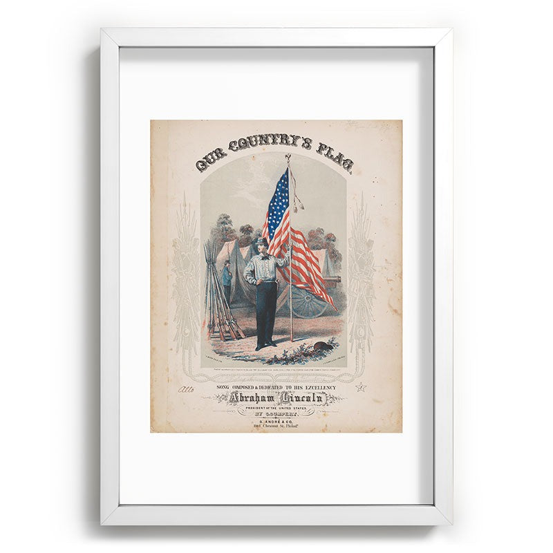 DENY Designs Our Country s Flag Recessed Framing Rectangle