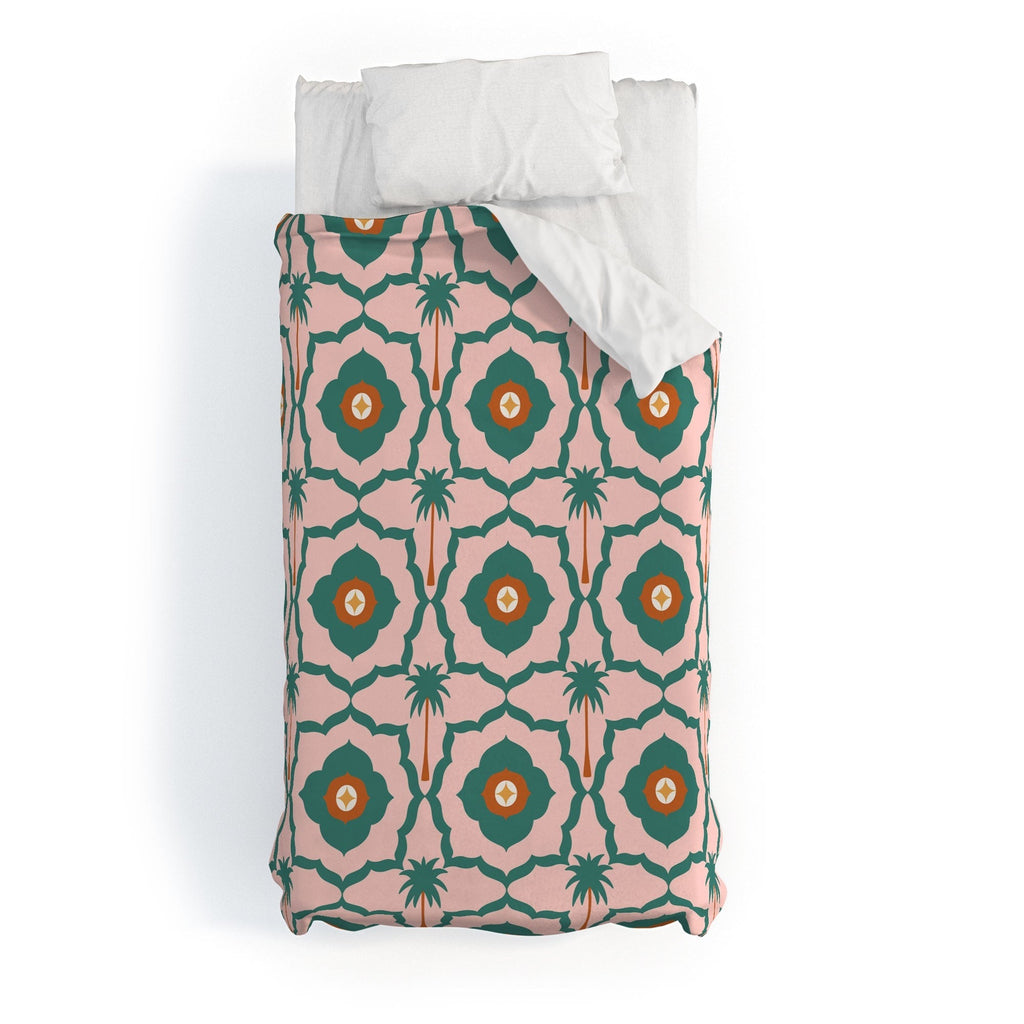 Design by Spark Mid Mod Palm Springs Duvet Cover