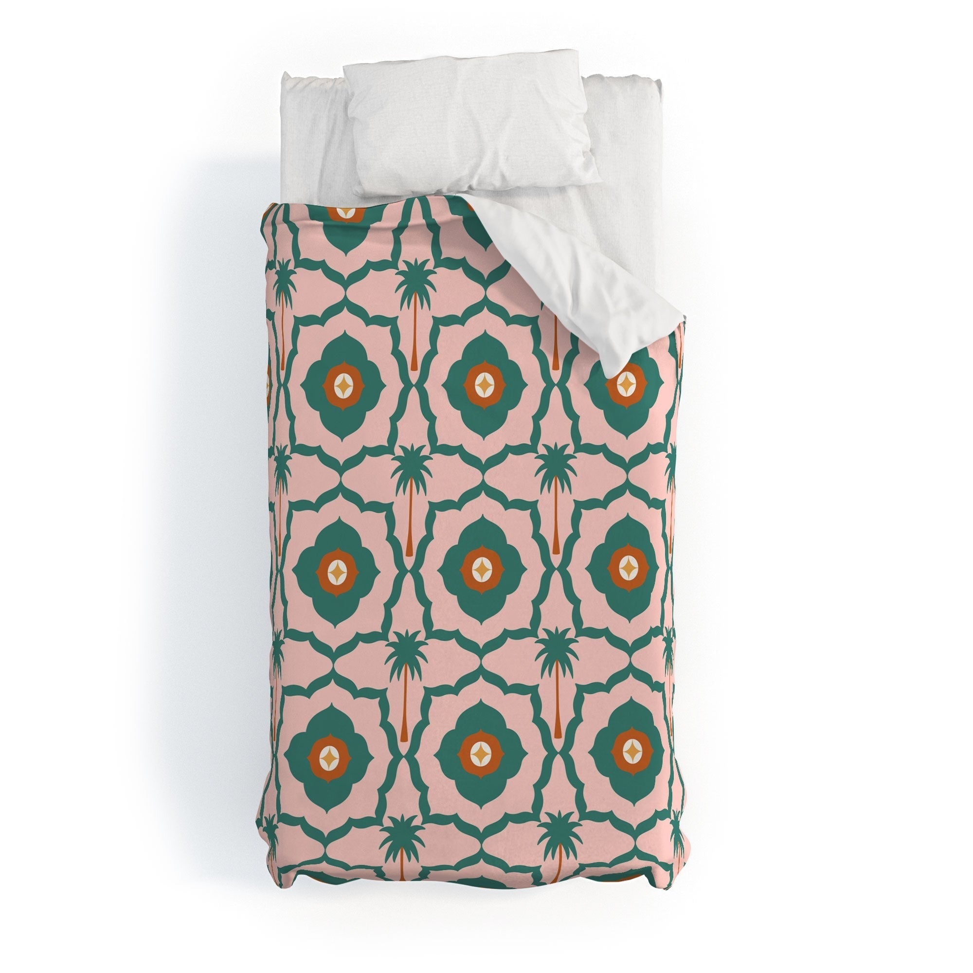 Design by Spark Mid Mod Palm Springs Duvet Cover