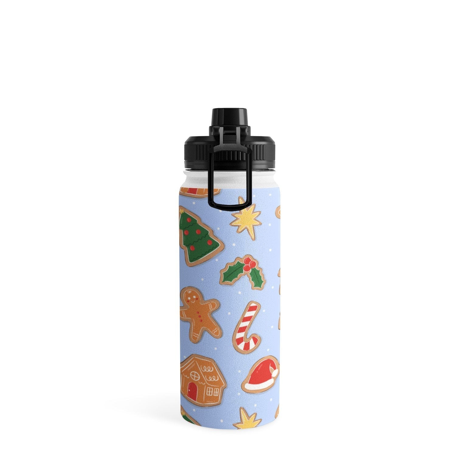 Love_Ryming Christmas Cookies Water Bottle