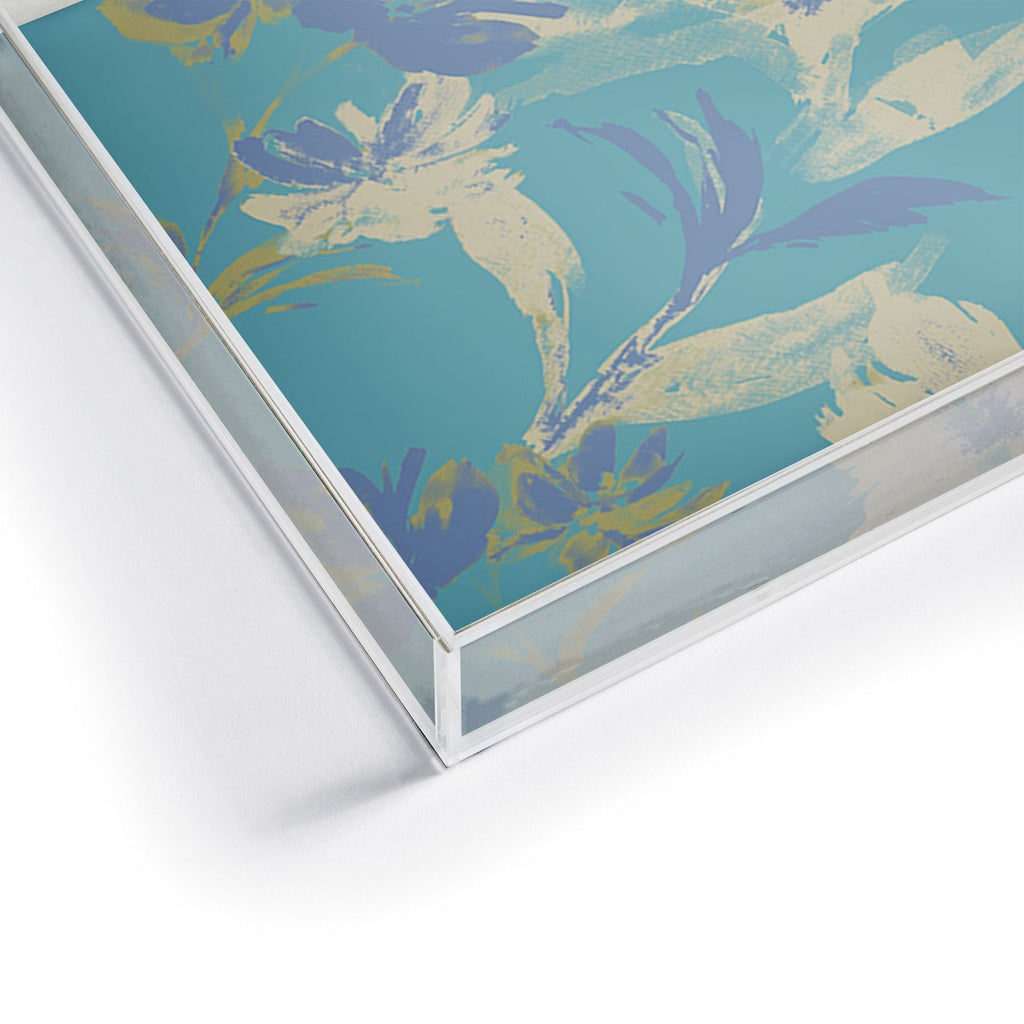 Gabriela Fuente Emma Blue Acrylic Tray