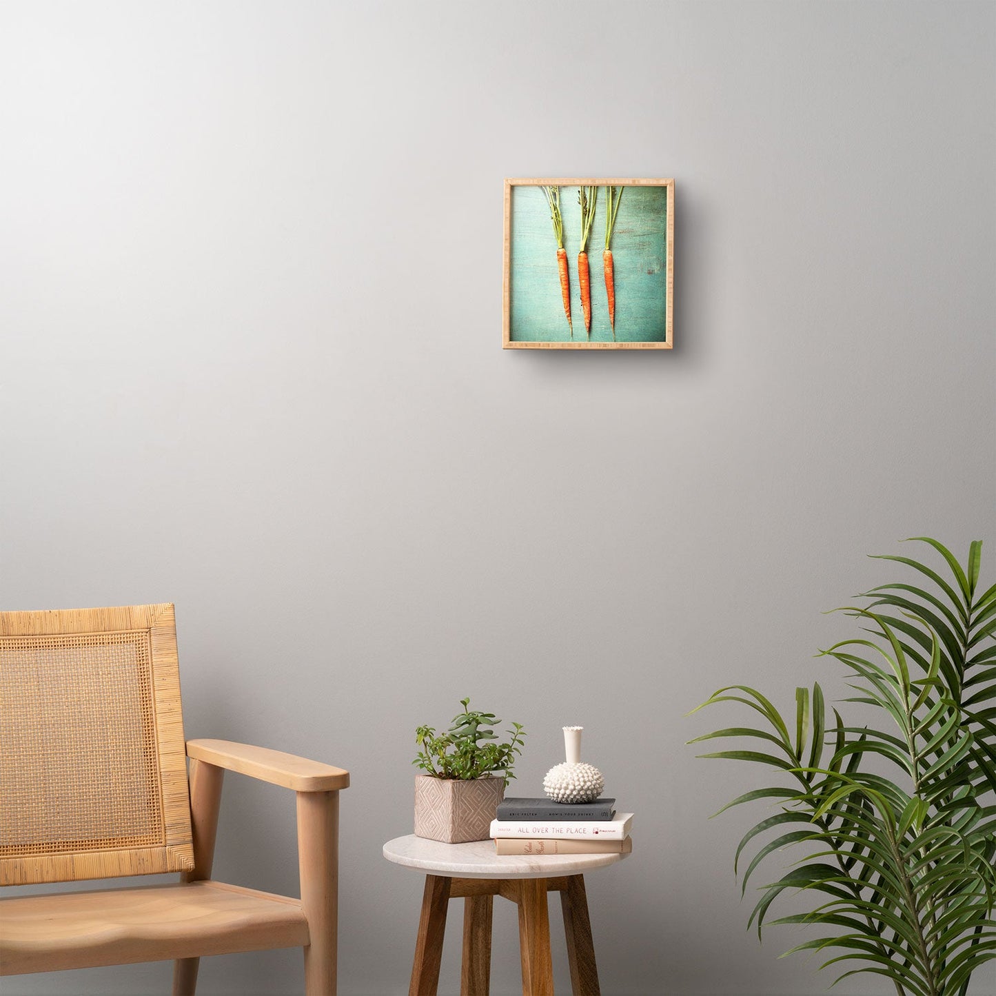 Olivia St Claire Eat Your Vegetables Framed Wall Art