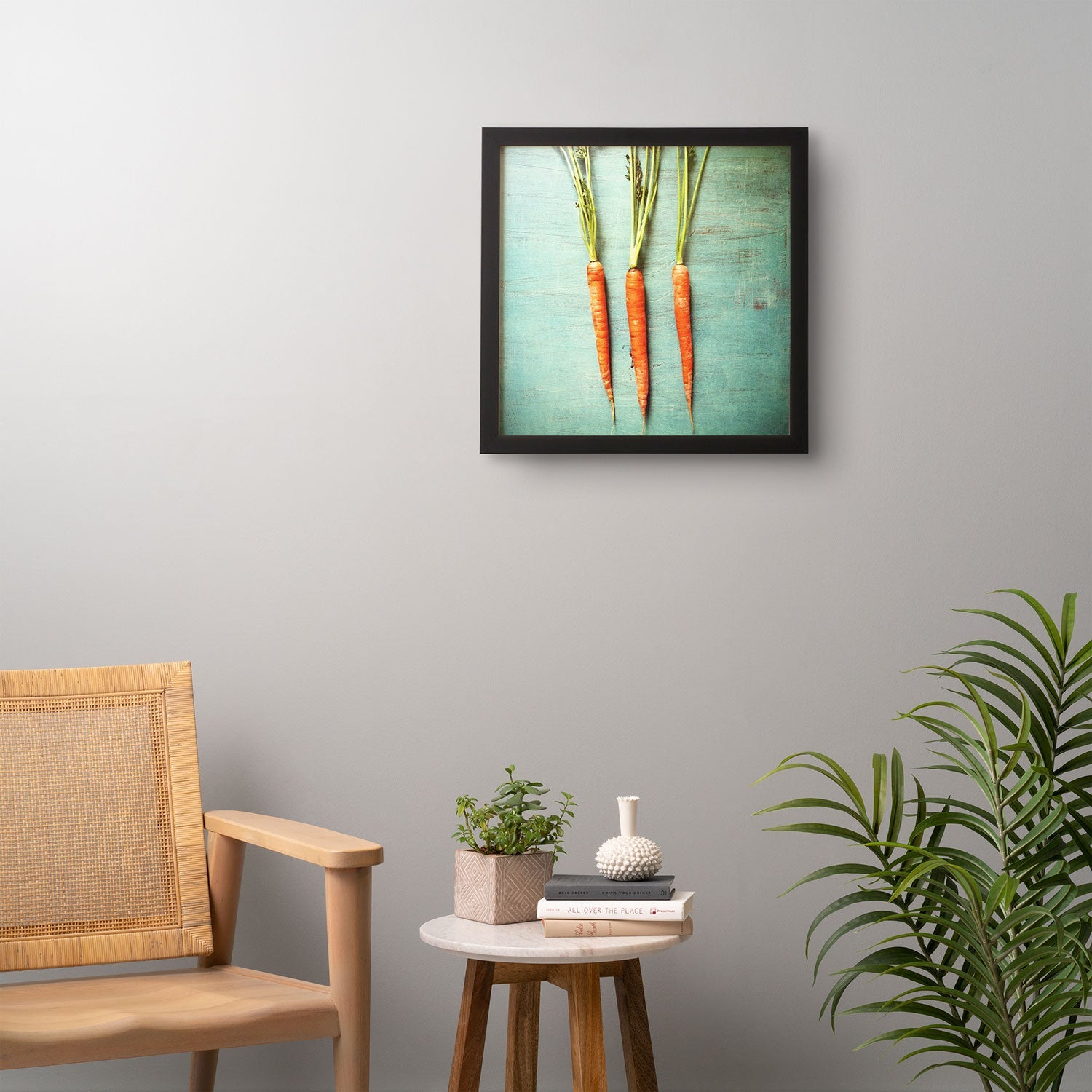 Olivia St Claire Eat Your Vegetables Framed Wall Art