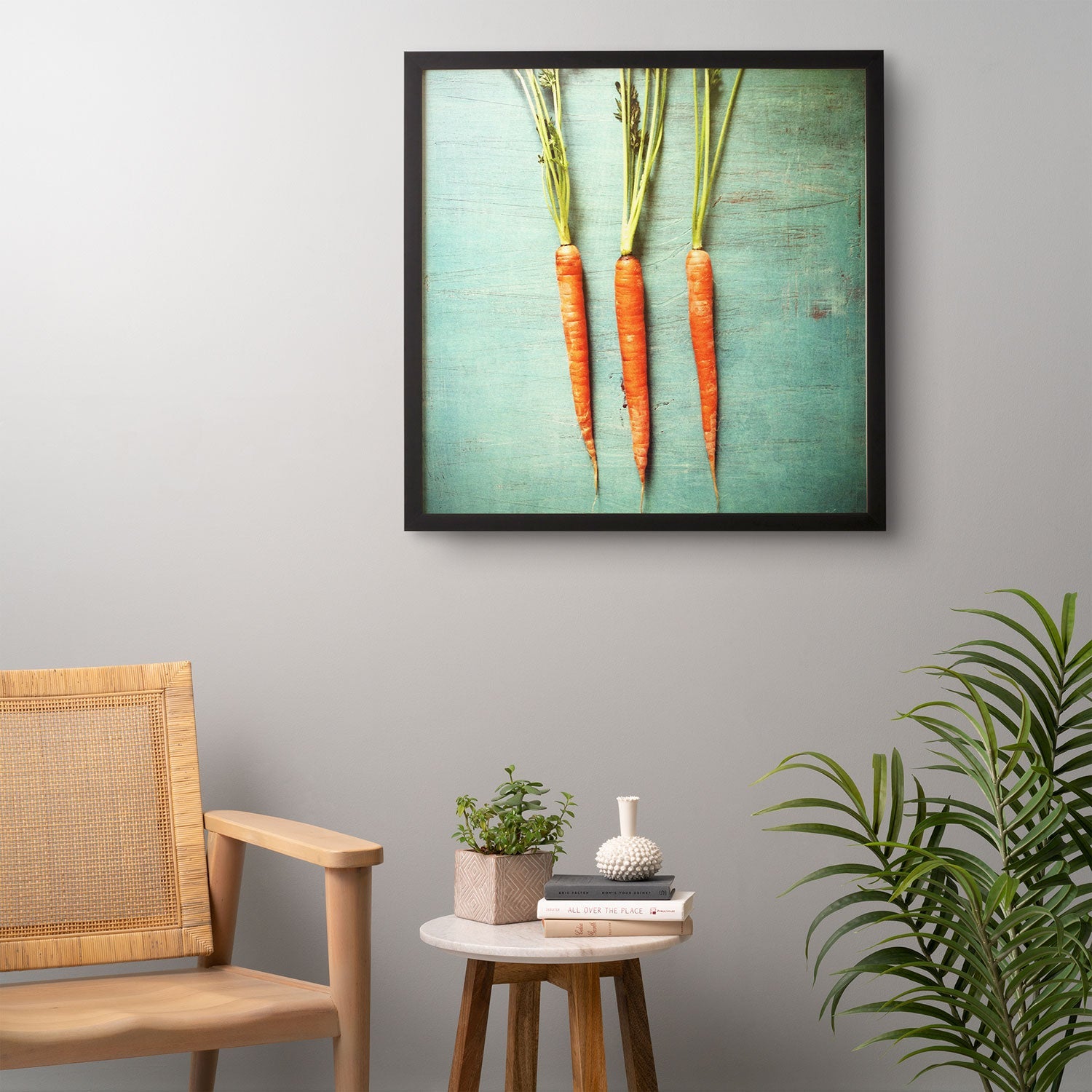 Olivia St Claire Eat Your Vegetables Framed Wall Art
