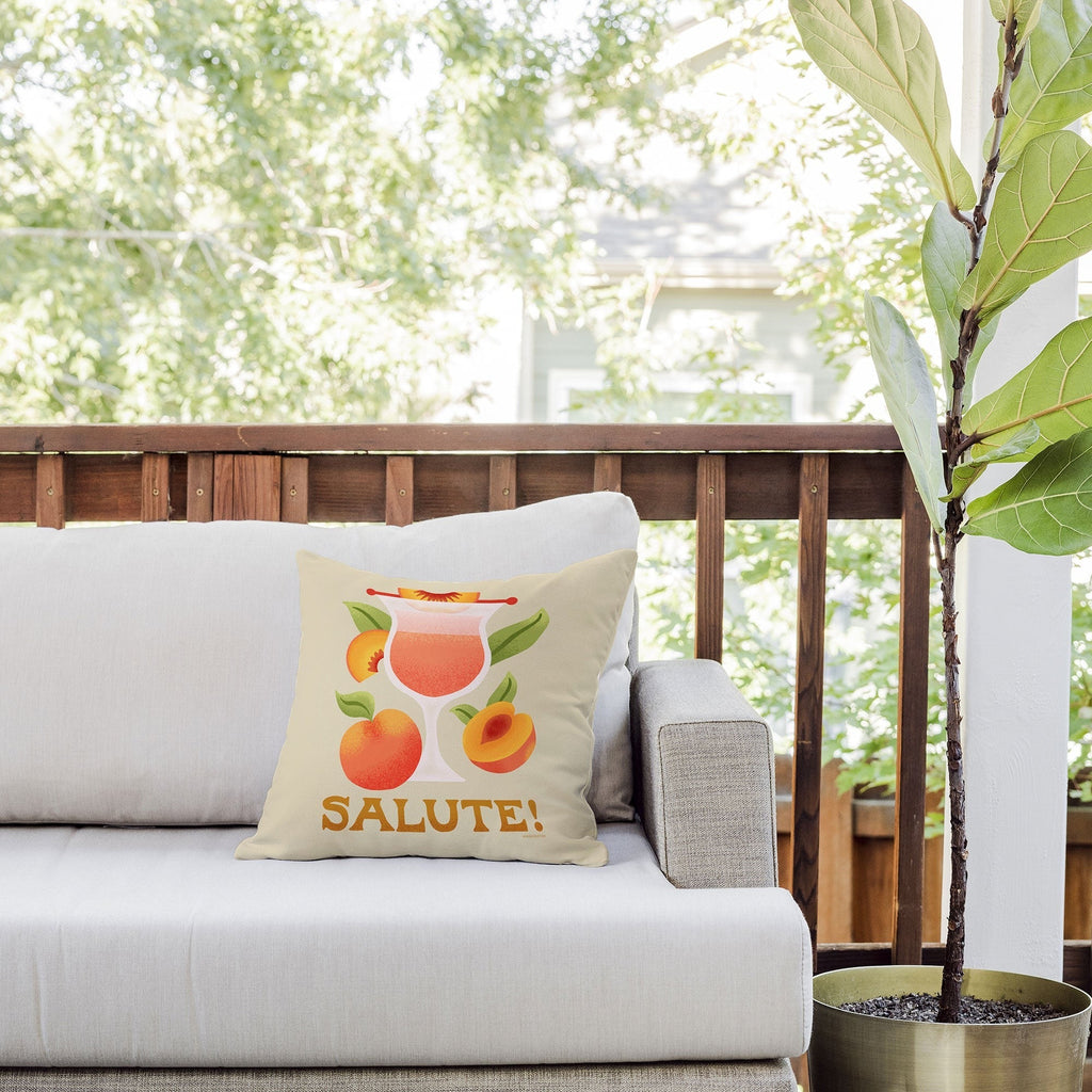 Jessica Molina Bellini Outdoor Throw Pillow