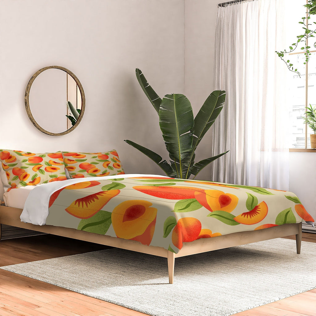 Jessica Molina Peach Pattern Comforter