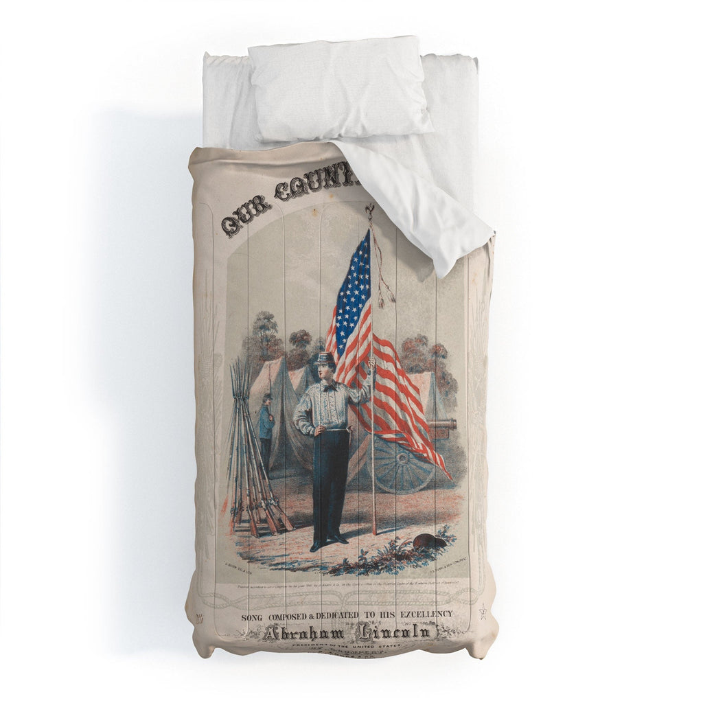 DENY Designs Our Country s Flag Comforter