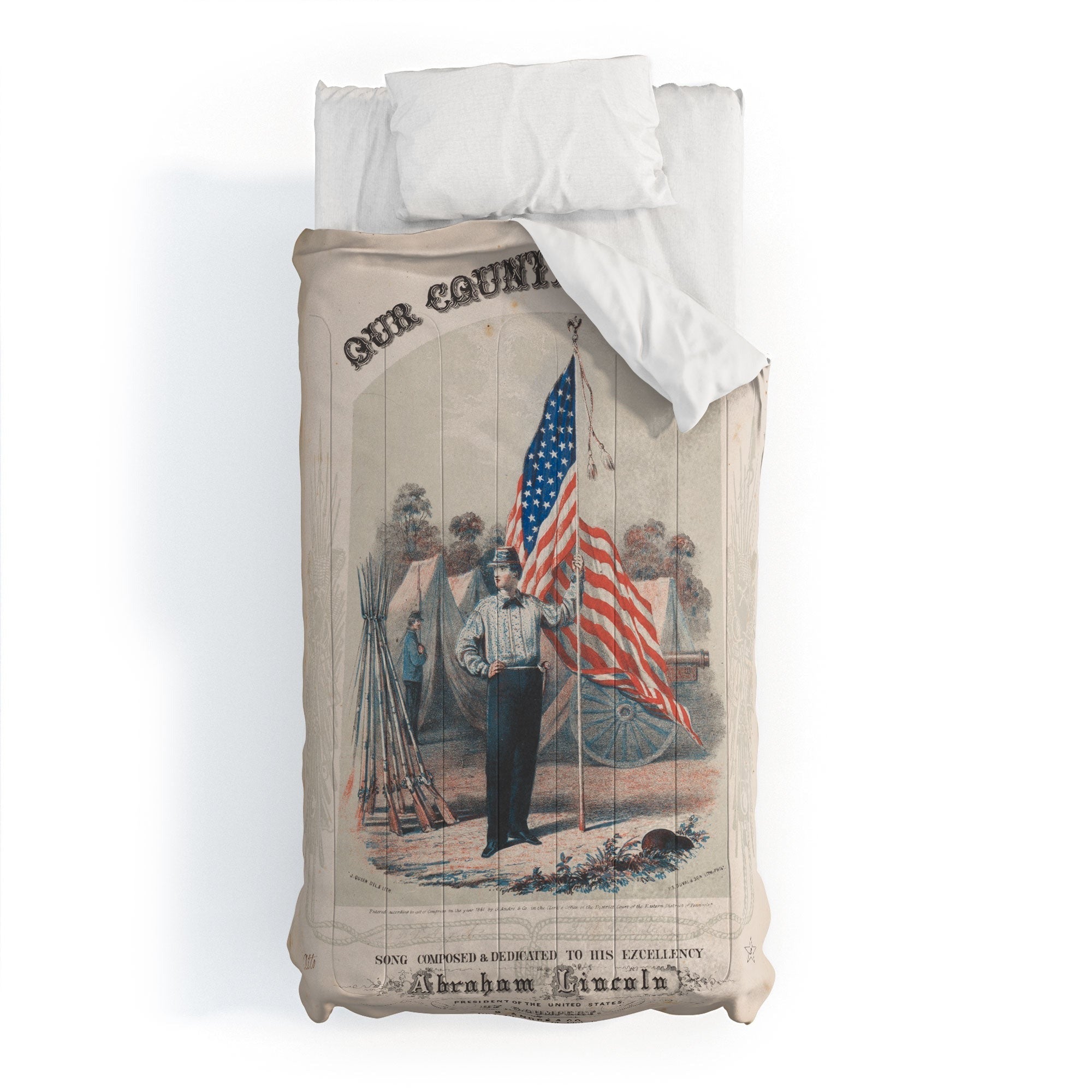 DENY Designs Our Country s Flag Comforter