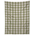 Menina Lisboa Rustic Green Plaid Tapestry