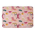 Design by Spark Apres Ski Holiday Memory Foam Bath Mat