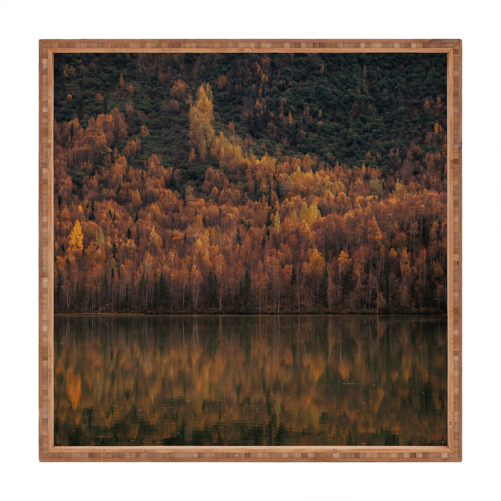 Hannah Kemp Fall Lake Square Tray