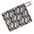 Avenie Celestial Cats Gold Picnic Blanket