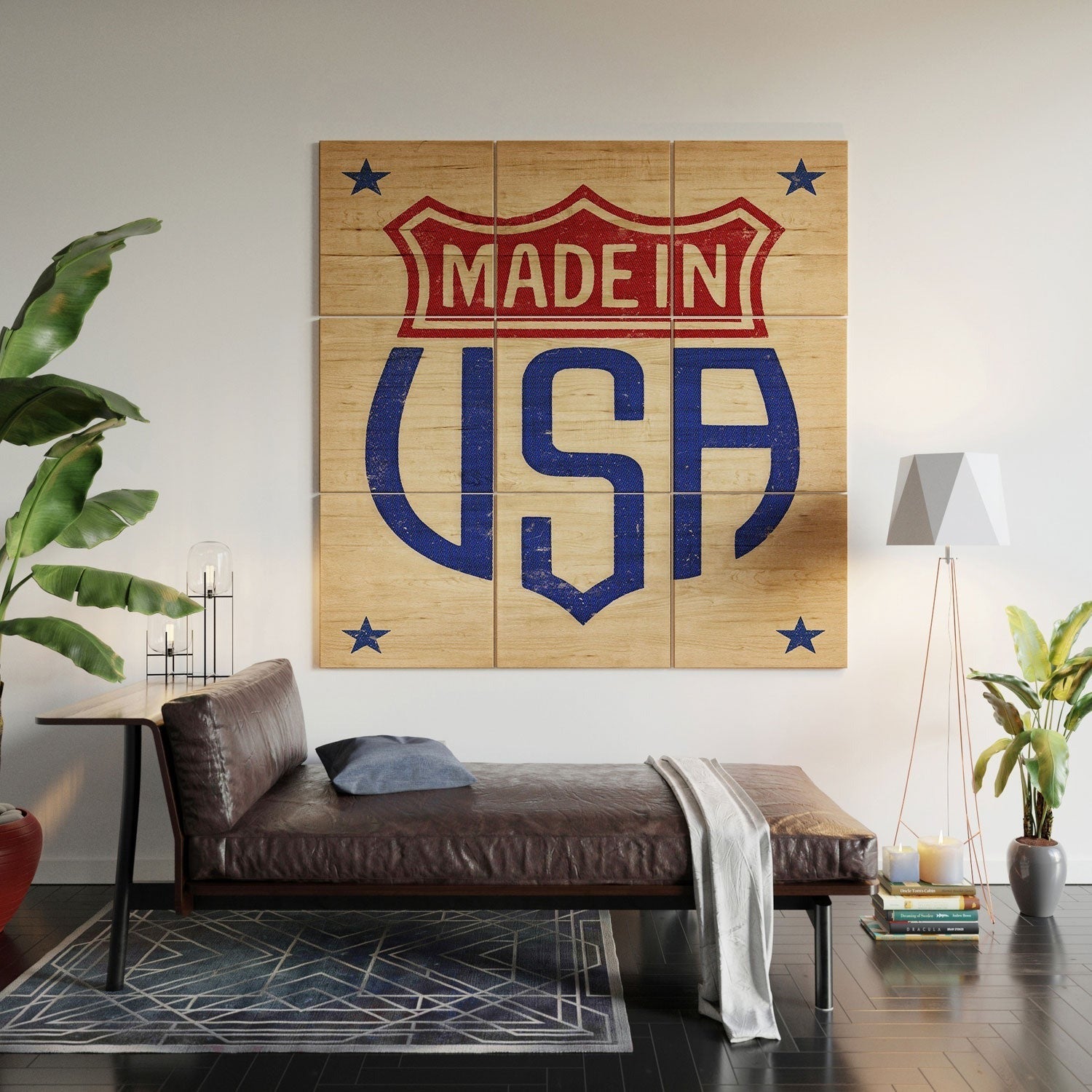 DENY Designs Made in USA Wood Wall Mural