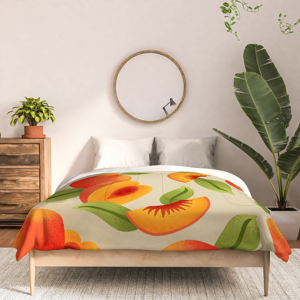 Jessica Molina Peach Pattern Comforter
