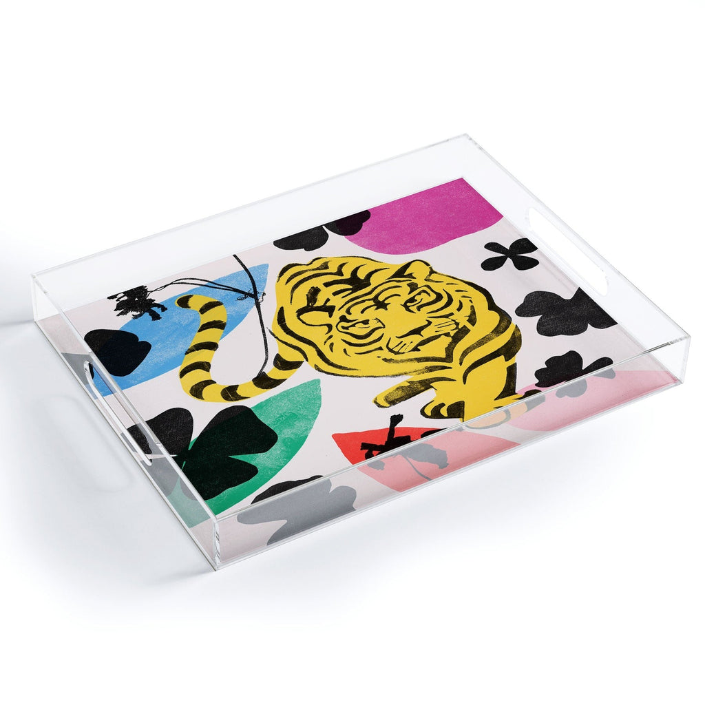 Garima Dhawan wild 3 Acrylic Tray