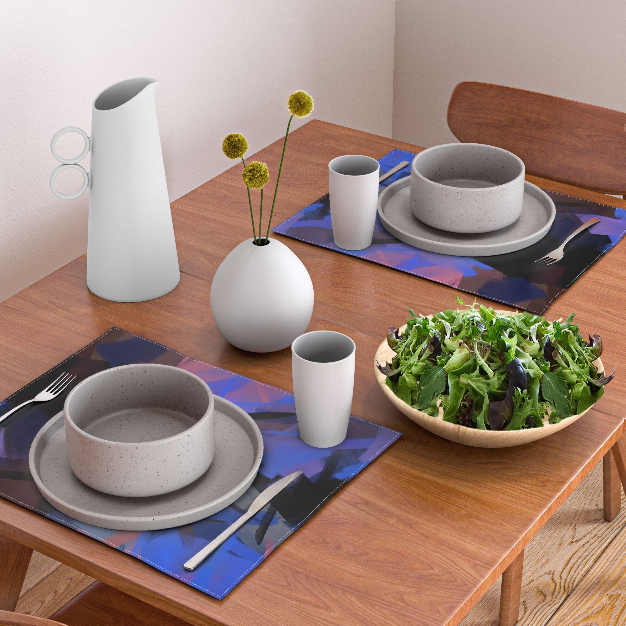 83 Oranges Midnight Sparks Placemat