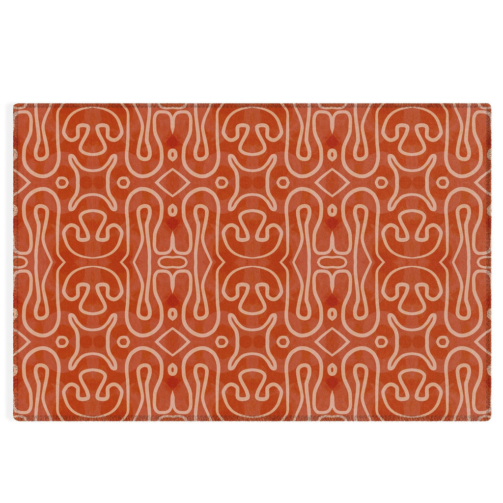 Mirimo Venexiana Burnt Orange Outdoor Rug