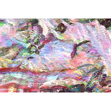 83 Oranges Sequin Haze Wall Mural