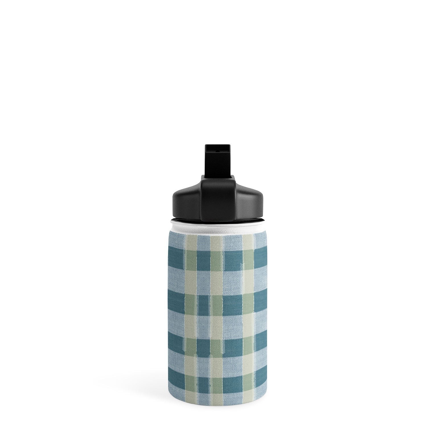 Marta Barragan Camarasa Country Style Checks Water Bottle