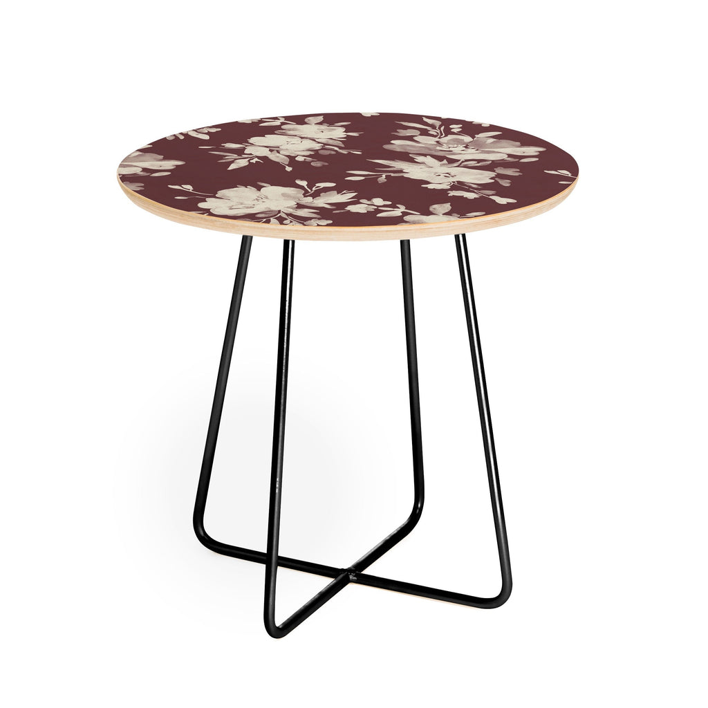 Marta Barragan Camarasa Antique Petal Romance Round Side Table