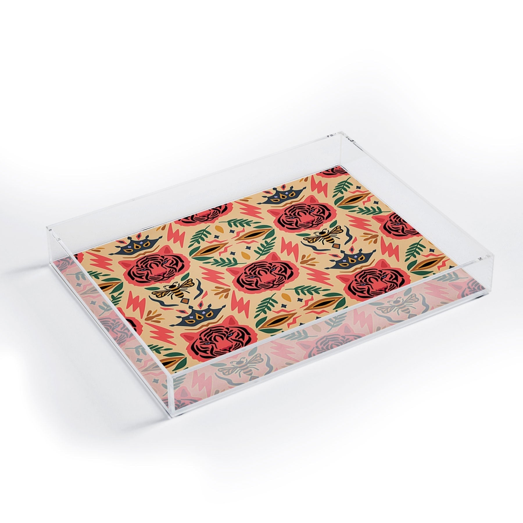 Design by Spark Tigress Queen Bee Acrylic Tray